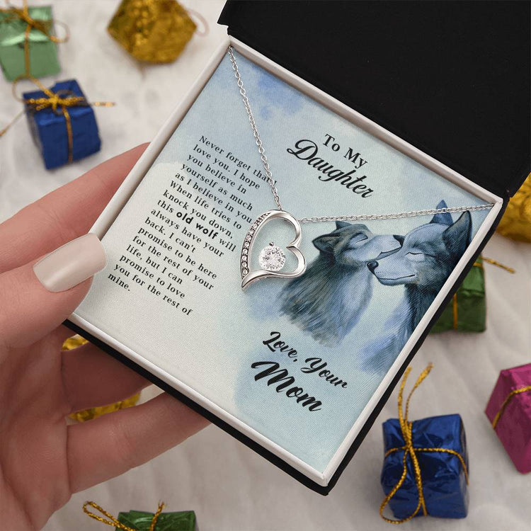 Old Wolf - Forever Love Necklace - Marlofy.com