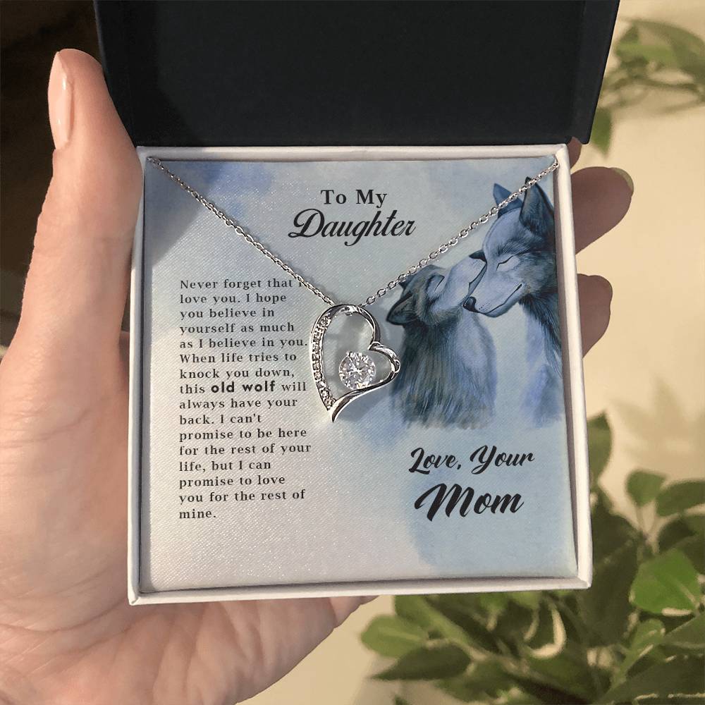 Old Wolf - Forever Love Necklace - Marlofy.com