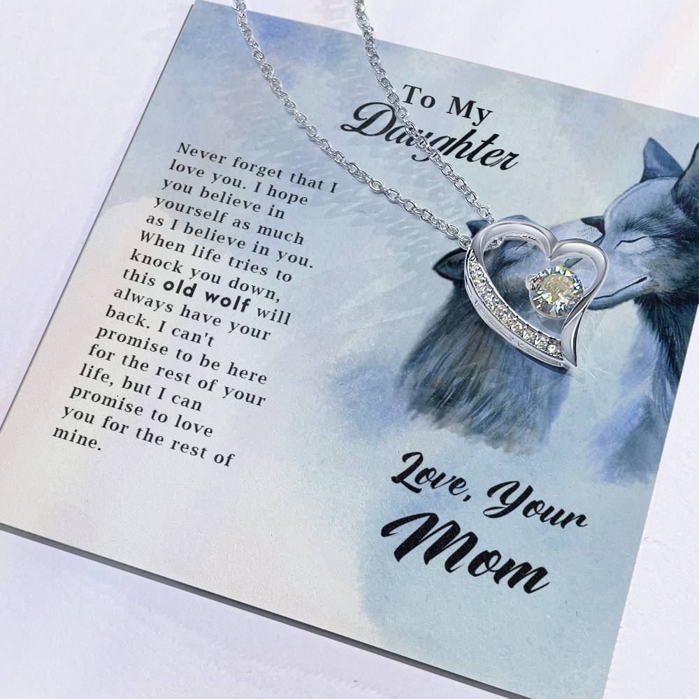 Old Wolf - Forever Love Necklace - Marlofy.com