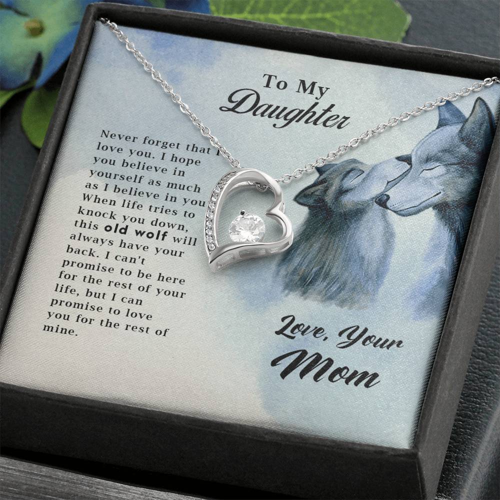 Old Wolf - Forever Love Necklace - Marlofy.com