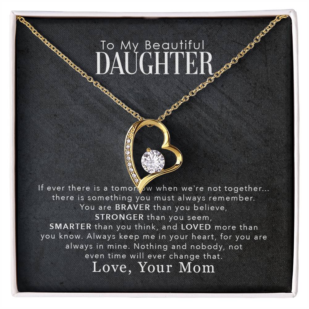 My Beautiful Daughter - Forever Love Necklace - Marlofy.com