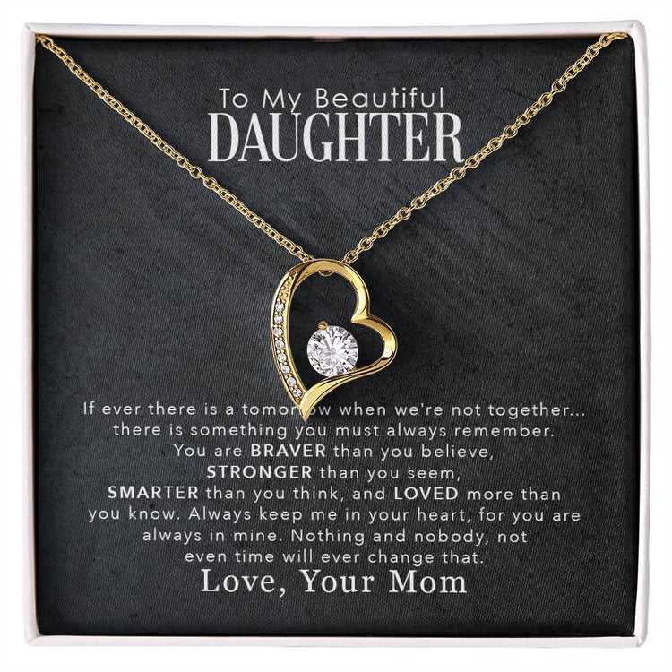 My Beautiful Daughter - Forever Love Necklace - Marlofy.com