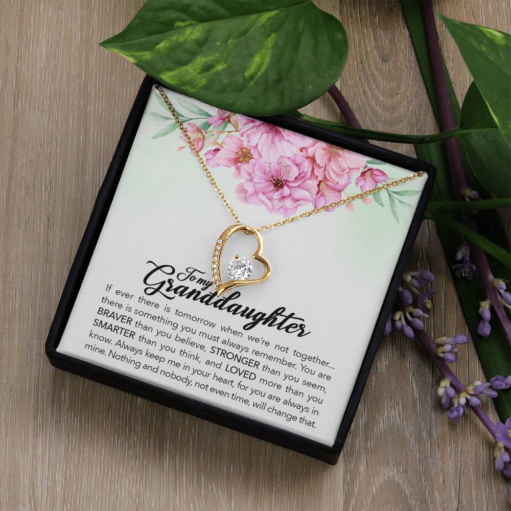 Brave Granddaughter - Forever Love Necklace - Marlofy.com