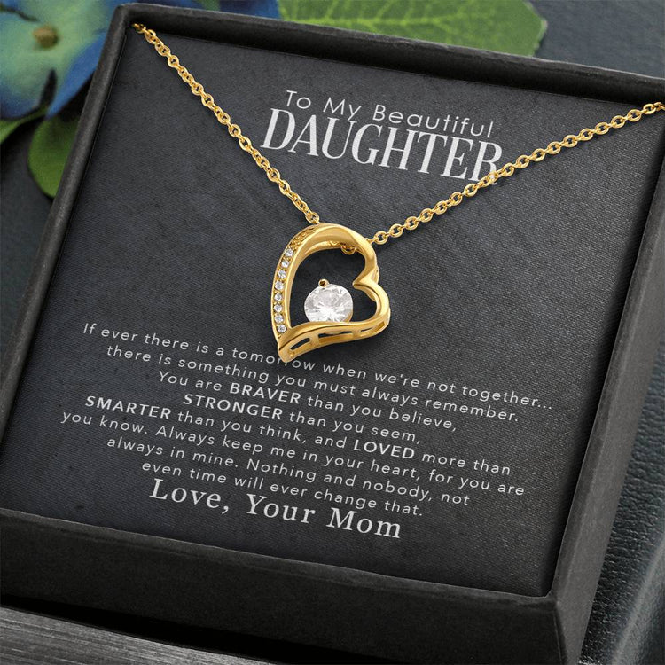 My Beautiful Daughter - Forever Love Necklace - Marlofy.com