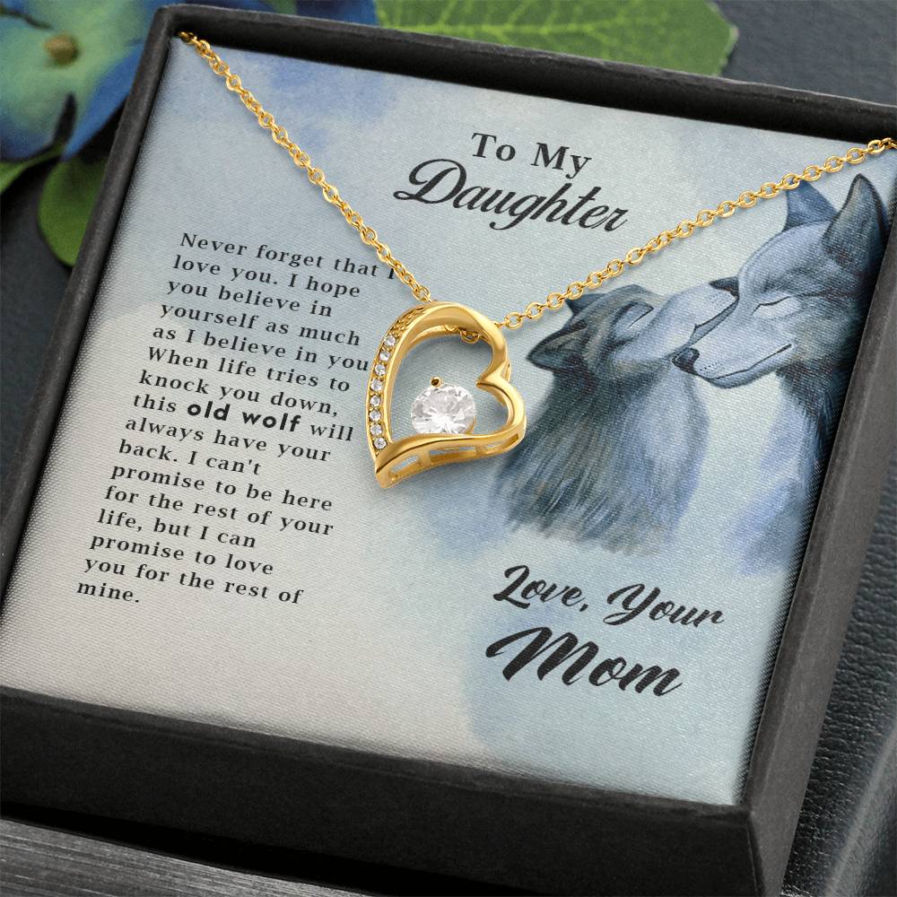 Old Wolf - Forever Love Necklace - Marlofy.com