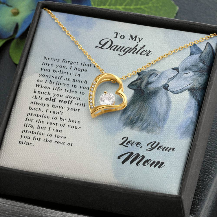 Old Wolf - Forever Love Necklace - Marlofy.com