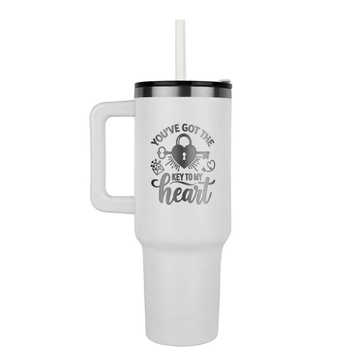 Key To My Heart - Tumbler - Marlofy.com