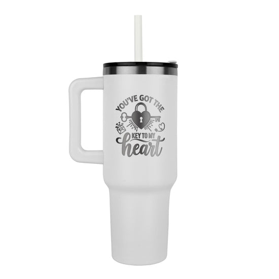 Key To My Heart - Tumbler - Marlofy.com
