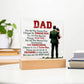 Thank You Dad - Acrylic Square - Marlofy.com