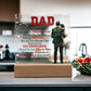 Thank You Dad - Acrylic Square - Marlofy.com