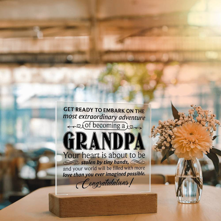 Grandpa – Acrylic Square - Marlofy.com