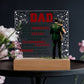 Thank You Dad - Acrylic Square - Marlofy.com