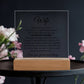 To My Wife Fate – Acrylic Square - Marlofy.com