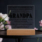 Grandpa – Acrylic Square - Marlofy.com