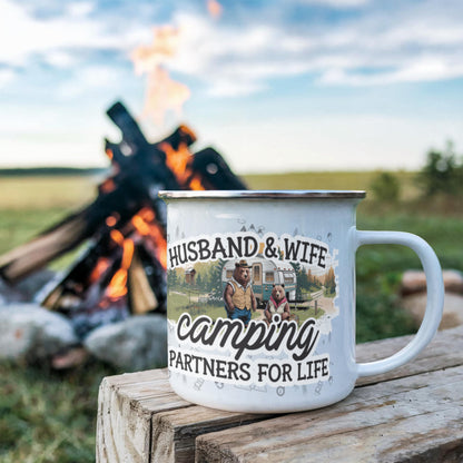 Camping Partners For Life - Camping Mug - Marlofy.com