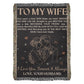 To My Wife - Heirloom Blanket - Marlofy.com
