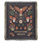 Adventure Awaits - Woven Blanket - Marlofy.com