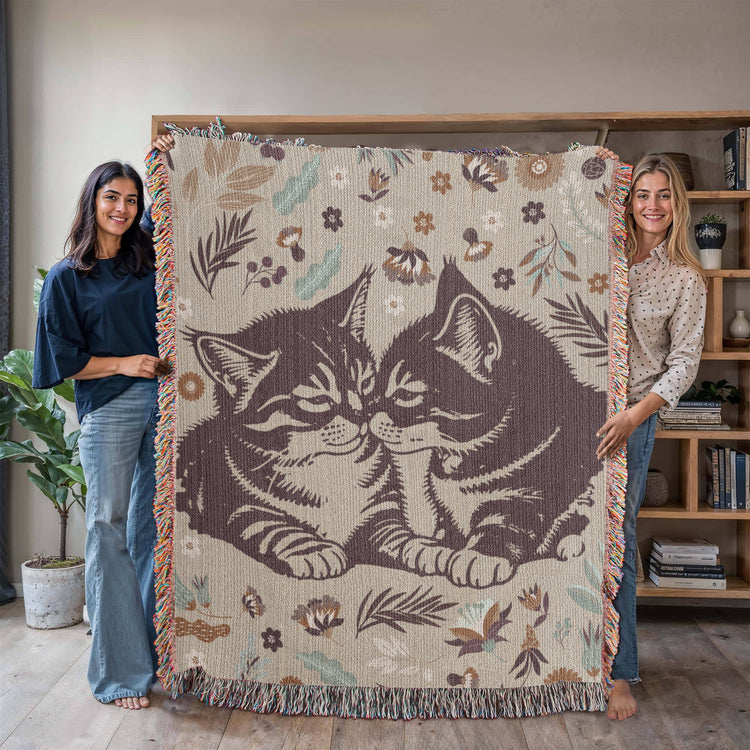 Cat Lovers - Heirloom Blanket - Marlofy.com