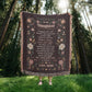To My Daughter - Heirloom Blanket - Marlofy.com