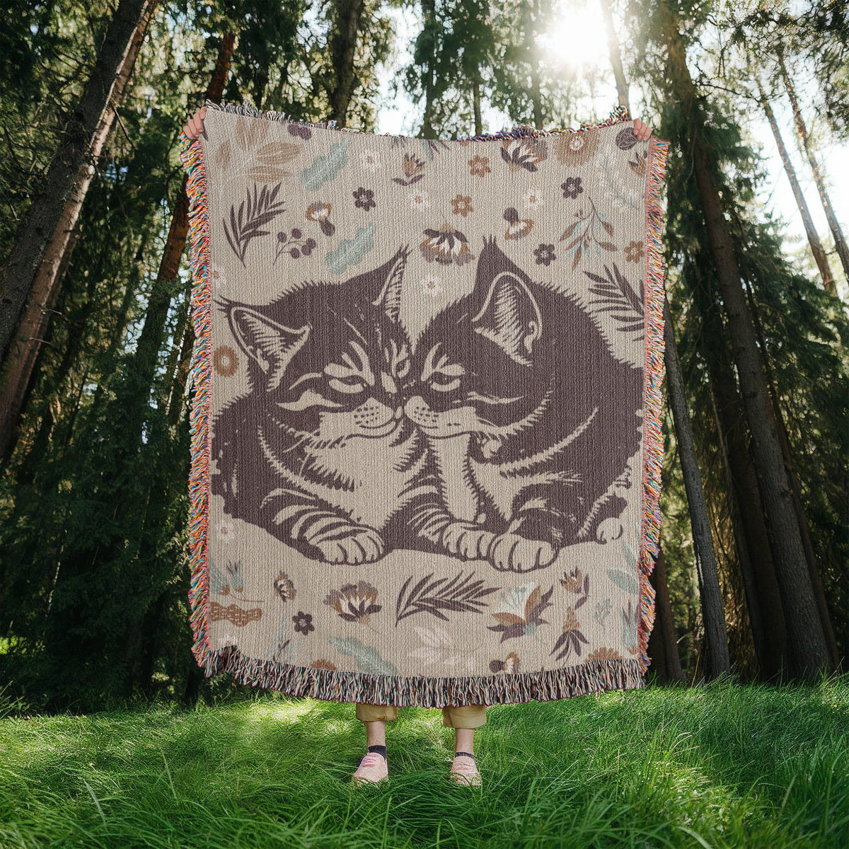 Cat Lovers - Heirloom Blanket - Marlofy.com