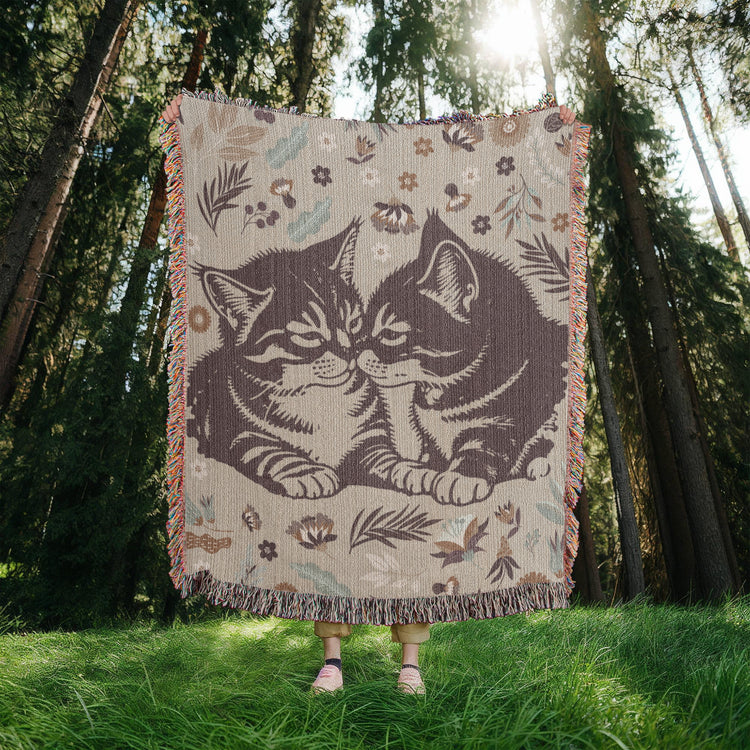 Cat Lovers - Heirloom Blanket - Marlofy.com
