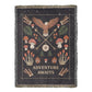 Adventure Awaits - Woven Blanket - Marlofy.com